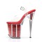 FLAMINGO-808G - Clear Red Glitter