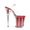 FLAMINGO-808G - Clear Red Glitter