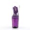 Flamingo-808LG - Clear Purple Holo Glitter