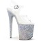 Flamingo-808LG - Clear Silver Multi Glitter  