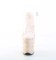 Flamingo-808MB - Clear Blush Gold Marble