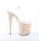 Flamingo-808MB - Clear Blush Gold Marble