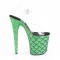 Flamingo-808MSLG - Clear Green Multi Glitter