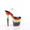 Flamingo-808RG-04 - Clear Rainbow Glitter