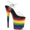 Flamingo-808RG-04 - Clear Rainbow Glitter