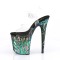 Flamingo-808SPLA-1 - Clear Black Purple Green Hologram  
