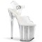 Flamingo-808SRS - Clear Silver Rhinestones  