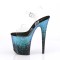 Flamingo-808SS - Clear Black Blue Multi Glitter  