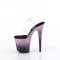 Flamingo-808SS - Purple Glitter on Black