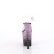 Flamingo-808SS - Purple Glitter on Black