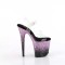 Flamingo-808SS - Purple Glitter on Black