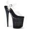 Flamingo-808SS - Clear Black Multi Glitter