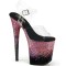 Flamingo-808SS - Clear Black Pink Multi Glitter
