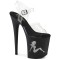 Flamingo-808TGRS - Clear Black AB Silver