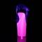 FLAMINGO-808UVG - Clear Neon Pink Glitter