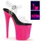 FLAMINGO-808UVG - Clear Neon Pink Glitter