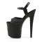 Flamingo-809-2G - Black Glitter/Black-Glitter