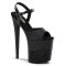 Flamingo-809-2G - Black Glitter/Black-Glitter