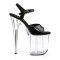 Flamingo-809 - Black Pat Clear  