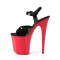 Flamingo-809 - Black Patent Red