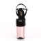 Flamingo-809 - Black Pat Rose Gold Chrome  