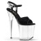 Flamingo-809 - Black Pat Clear  