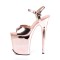 Flamingo-809 - Rose Gold Met Pu Chrome  