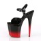 Flamingo-809BR-H - Black Pat Red  