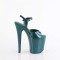 Flamingo-809GP - Teal Glitter Patent