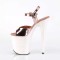 Flamingo-809LG - Rose Gold Metallic Pu Pink Multi Glitter  
