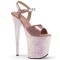 Flamingo-809LG - Rose Gold Metallic Pu Pink Multi Glitter  