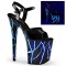 FLAMINGO-809NLB - Black Black Neon Blue