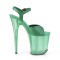 Flamingo-809T - Green Faux Leather Frosted  