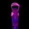 Flamingo-809UVT - Neon Pink Pat Tinted  
