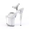 Flamingo-810G - Silver Multi Glitter Inse  
