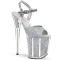 Flamingo-810G - Silver Multi Glitter Inse  