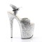 Flamingo-810LG - Silver Glitter  