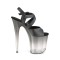 Flamingo-822T - Black Faux Leather Faded  