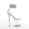 Flamingo-824RS-02 - Clear Silver AB Rhinestones