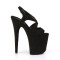 Flamingo-831FS - Black Faux Suede  