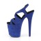 Flamingo-831FS - Royal Blue Faux Suede Su  