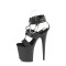 Flamingo-861 - Black Faux Leather Matte