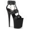 Flamingo-861 - Black Faux Leather Matte
