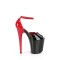 Flamingo-868 - Black Red Patent