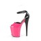 Flamingo-868 - Fuchsia Black Patent