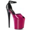 Flamingo-868 - Fuchsia Black Patent