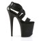 FLAMINGO-869 - Black Elasticated Band Black Matte