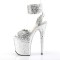 Flamingo-891LG - Silver Glitter  