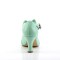 Flapper-11 - Mint Faux Leather  