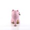 Flapper-11 - Pink Faux Leather  